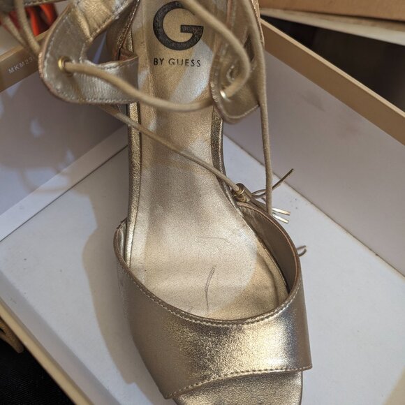 GUESS Gold Sandals - Picture 2 of 2